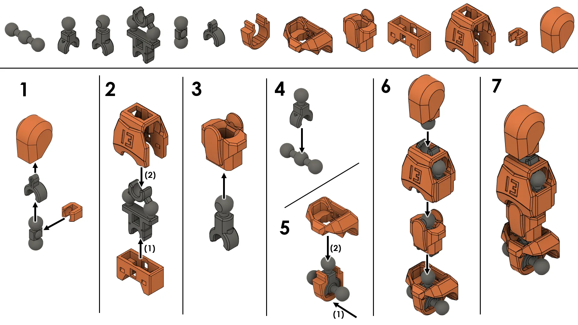 Dummy 13 assembly guide page 1